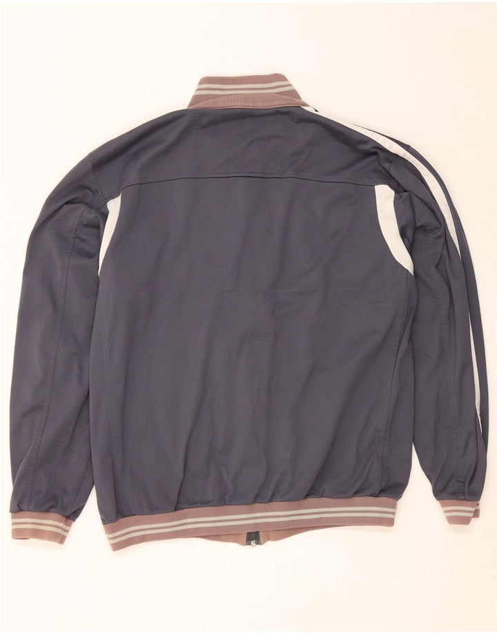 Champion Mens Tracksuit Top Jacket XL Grey Colourblock Polyester