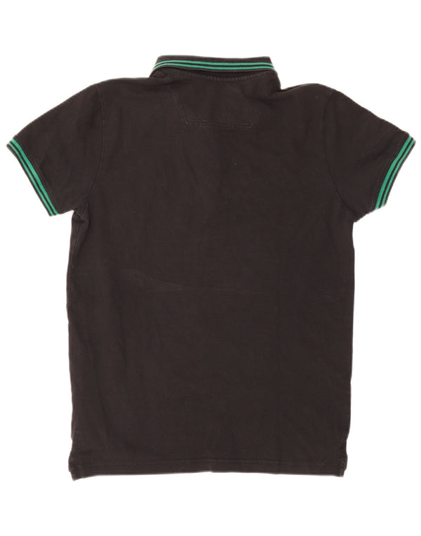 DIESEL Mens Polo Shirt Medium Black