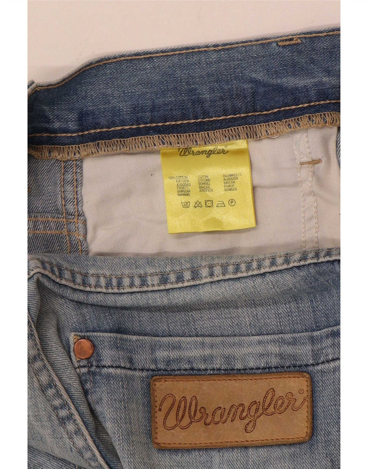 Wrangler Mens Spencer Straight Jeans W32 L34 Blue Cotton