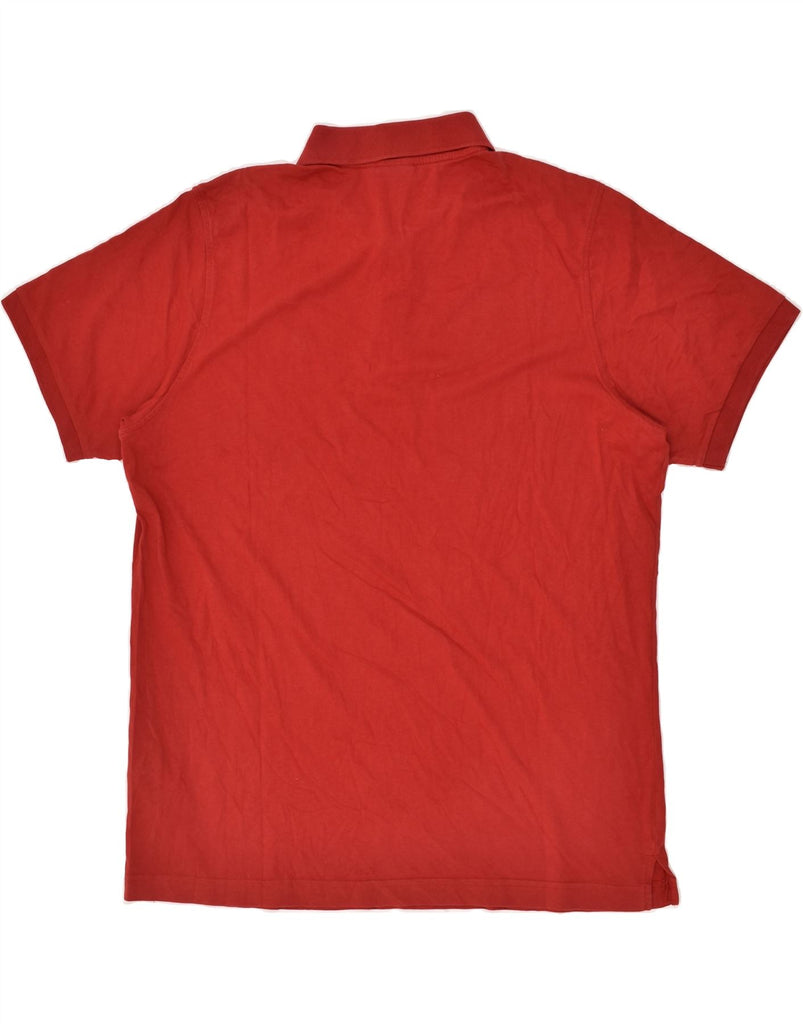 LOTTO Mens Slim Polo Shirt 3XL Red Cotton | Vintage Lotto | Thrift | Second-Hand Lotto | Used Clothing | Messina Hembry 