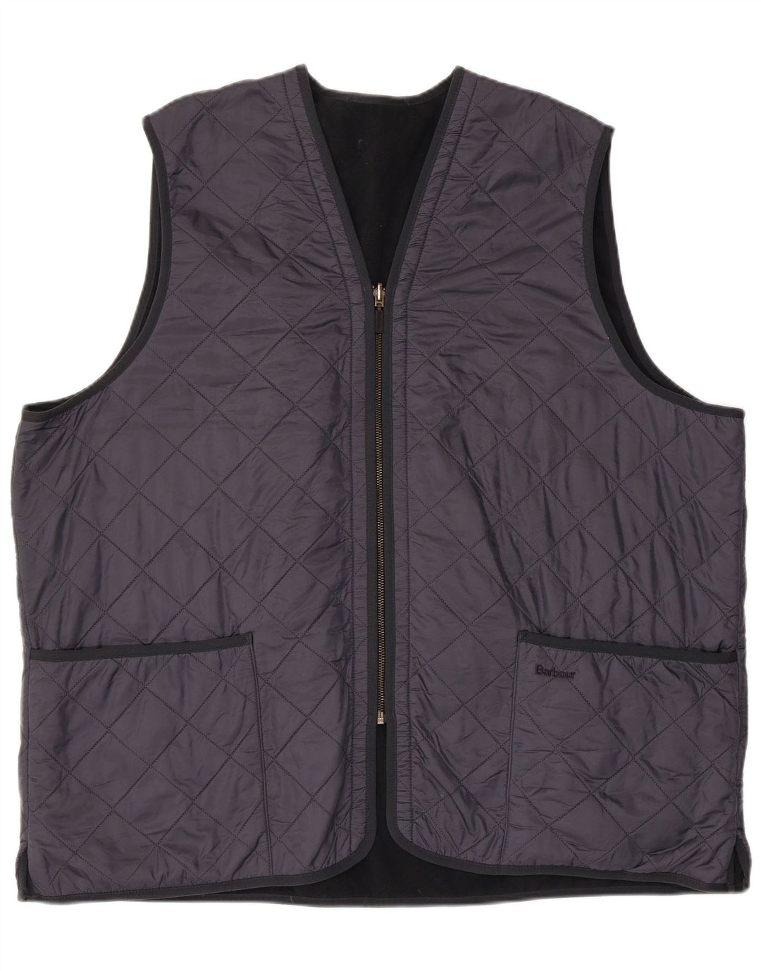 Barbour Mens Liner Quilted Gilet UK 44 2XL Navy Blue Polyamide
