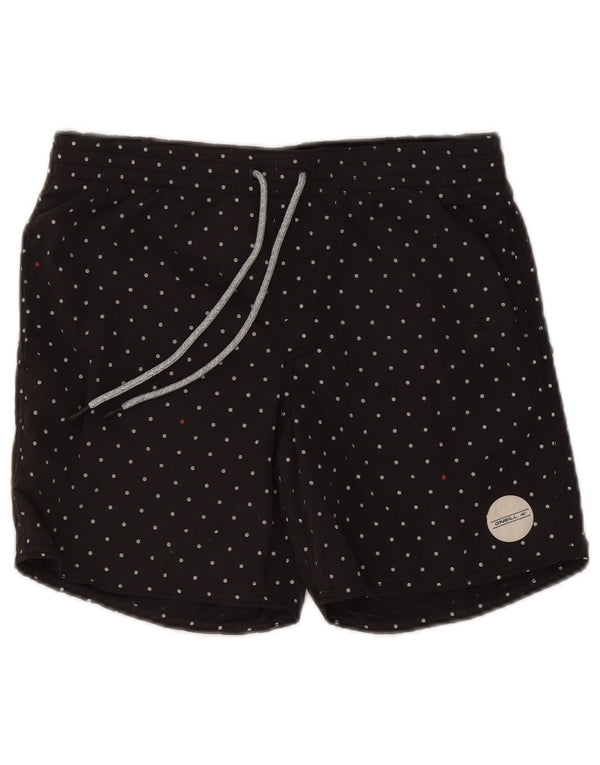 O'Neill Mens Swimming Shorts Medium Black Polka Dot