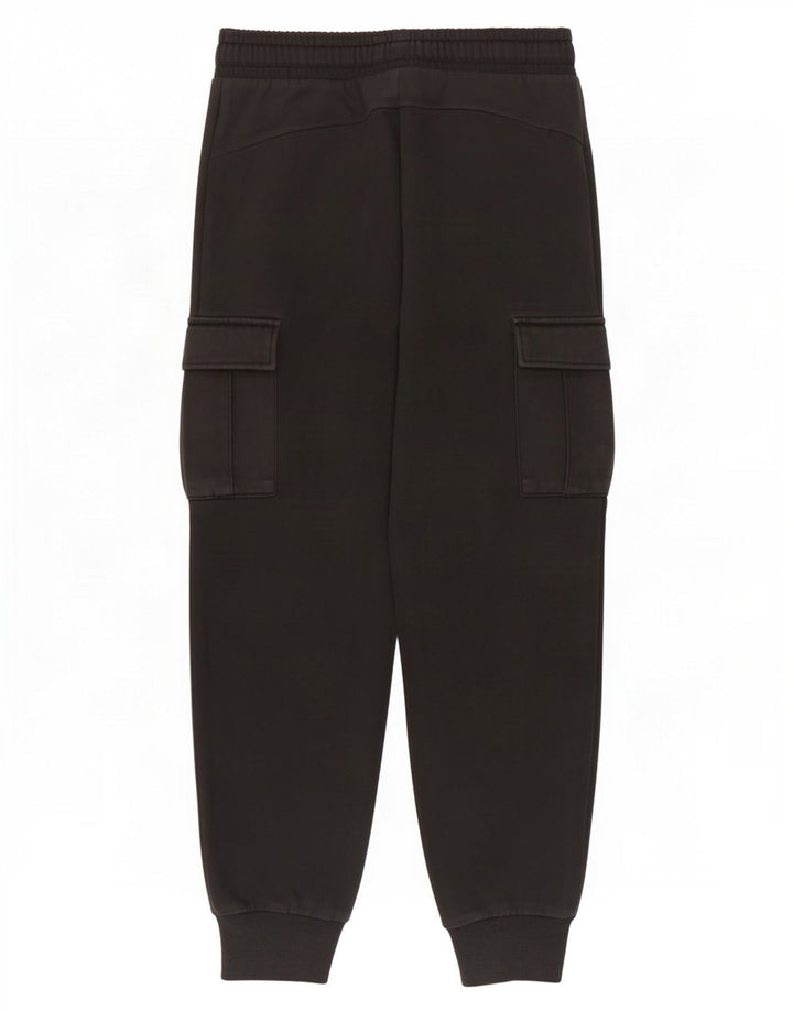 Puma Mens Cargo Tracksuit Trousers Joggers Medium Black Cotton
