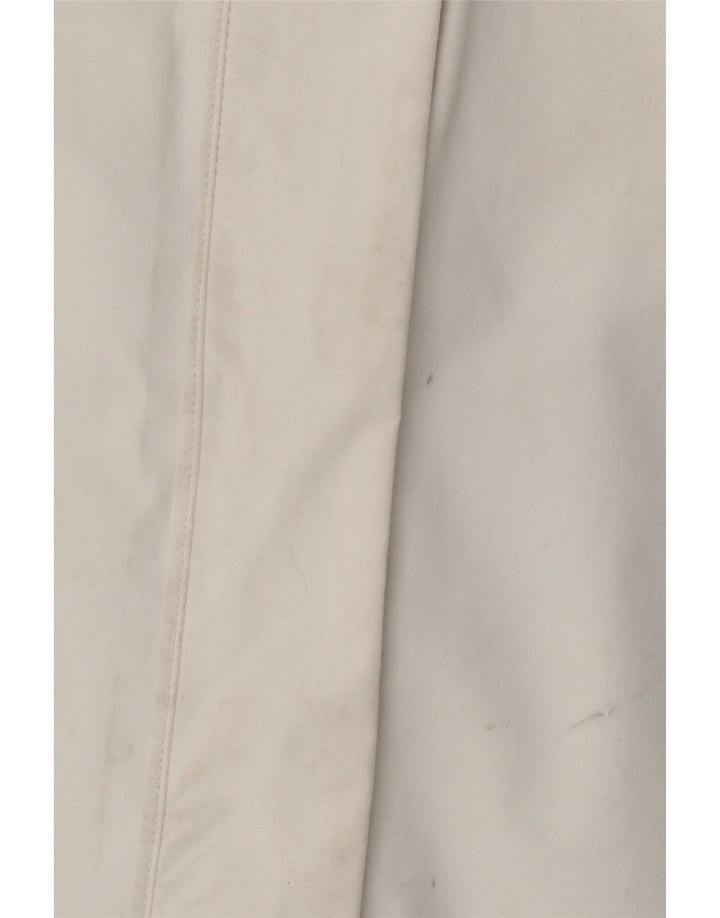 The North Face Womens Rain Jacket UK 16 Large White Colourblock Polyester