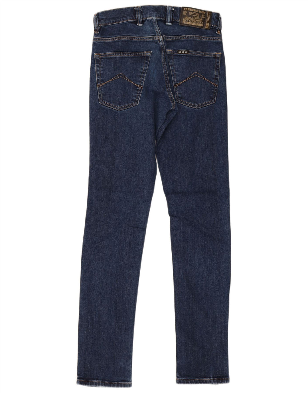 Carrera Womens 717 Slim Jeans W29 L33 Navy Blue Cotton