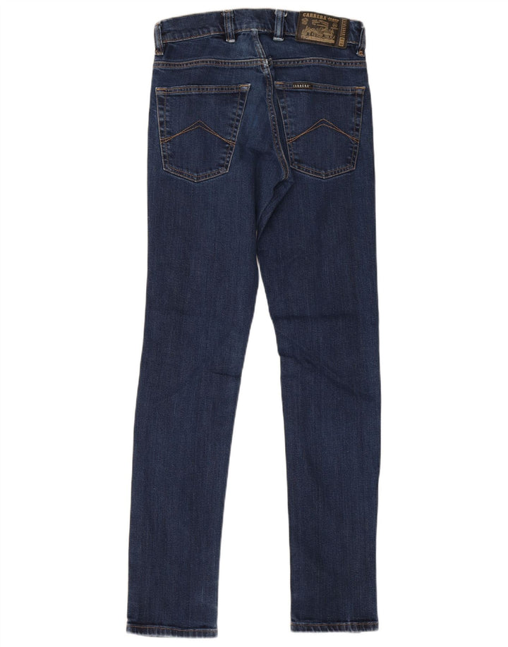 Carrera Womens 717 Slim Jeans W29 L33 Navy Blue Cotton