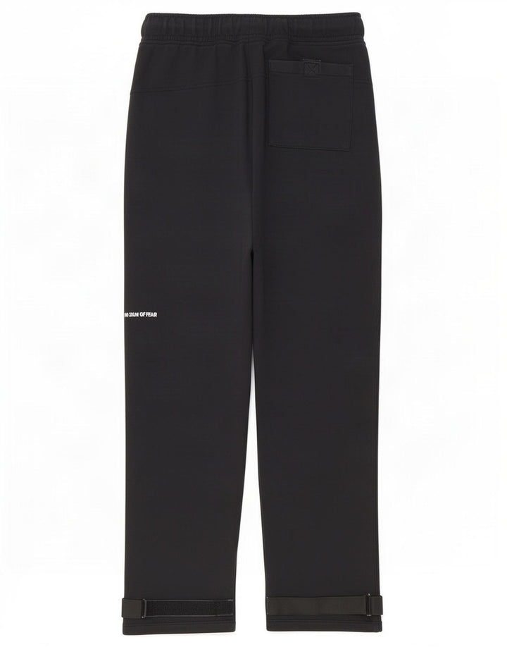 Zara Mens Tracksuit Trousers Large Black Cotton