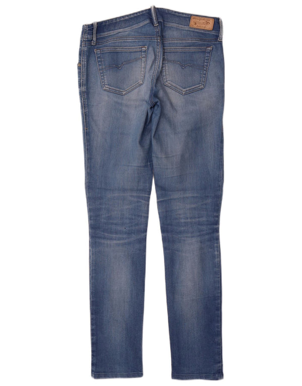 Diesel Womens Guppe Skinny Jeans W27 L30 Blue Cotton