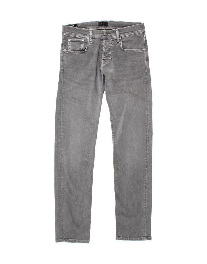PEPE JEANS Womens Slim Jeans W30 L32 Grey Cotton Vintage PEPE Jeans and Second-Hand PEPE Jeans from Messina Hembry 