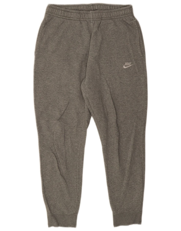 Nike Mens Tracksuit Trousers Joggers Medium  Grey Cotton