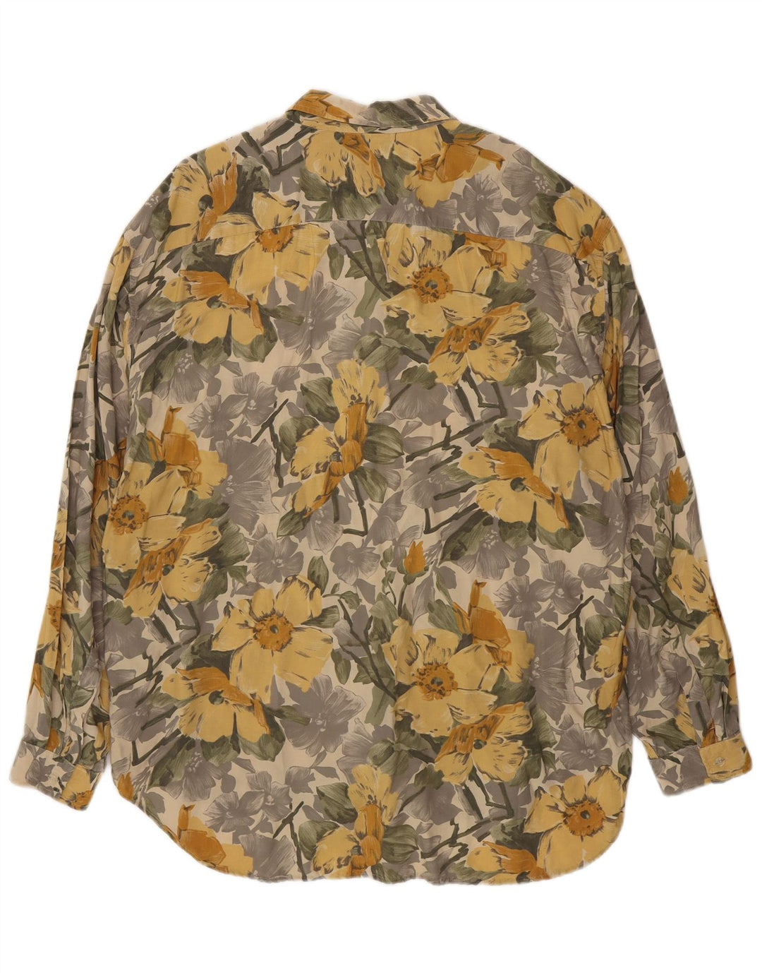 Key West Mens Shirt XL Multicoloured Floral Viscose