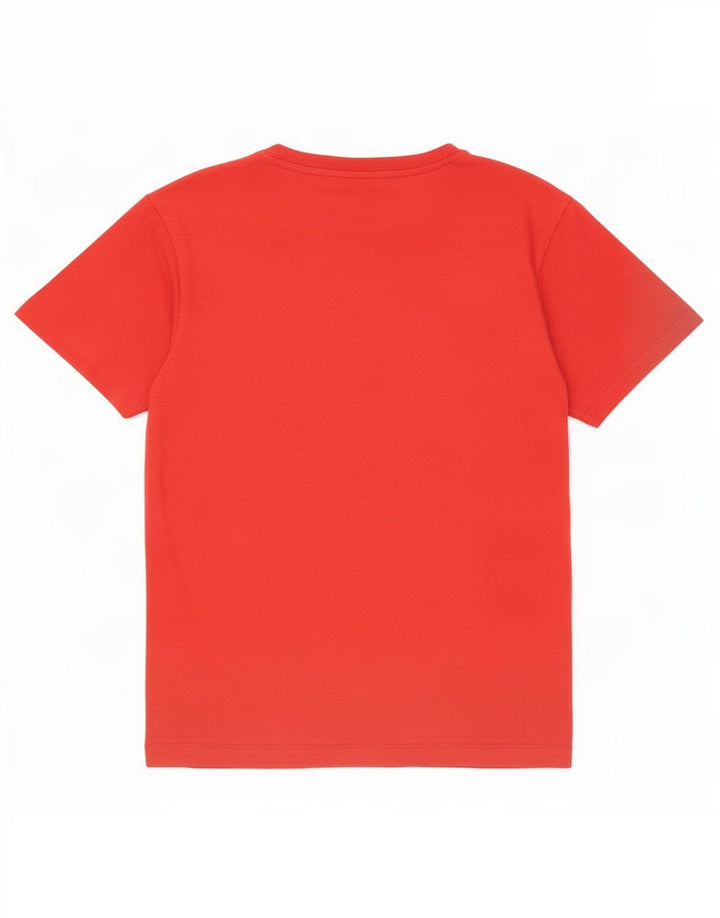Jack & Jones Mens Graphic T-Shirt Top Medium Red