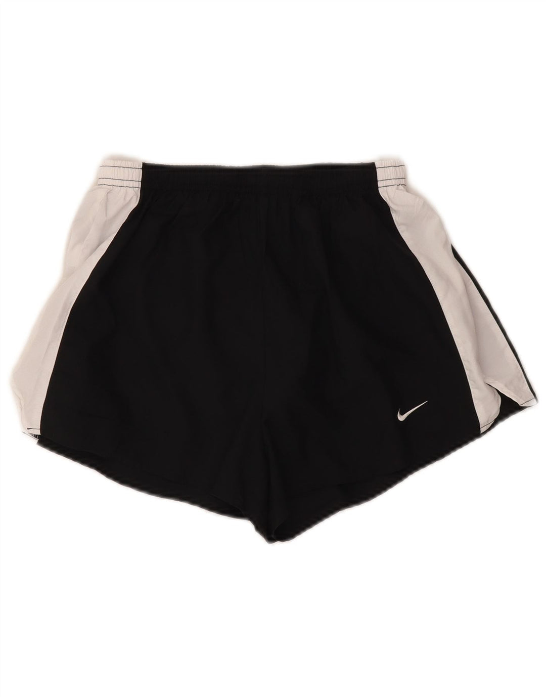 Nike Womens Dri Fit Sport Shorts Medium Black Colourblock Polyester