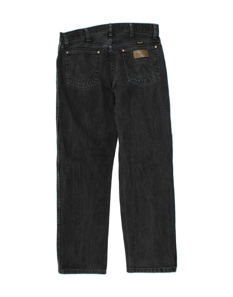 WRANGLER Mens Straight Jeans W32 L30 Grey Cotton Vintage Wrangler and Second-Hand Wrangler from Messina Hembry 