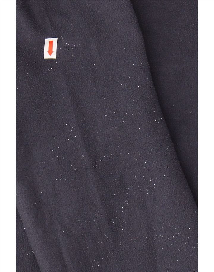 HELLY HANSEN Mens Fleece Jacket UK 40 Large Navy Blue Polyester