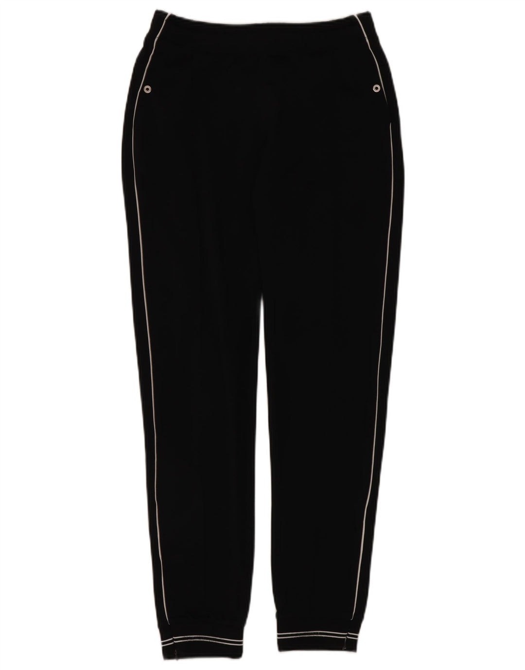 Champion Womens Tracksuit Trousers Joggers UK 10 Small  Black Polyester