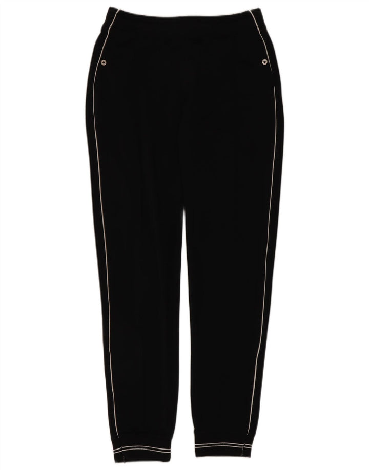 Champion Womens Tracksuit Trousers Joggers UK 10 Small  Black Polyester