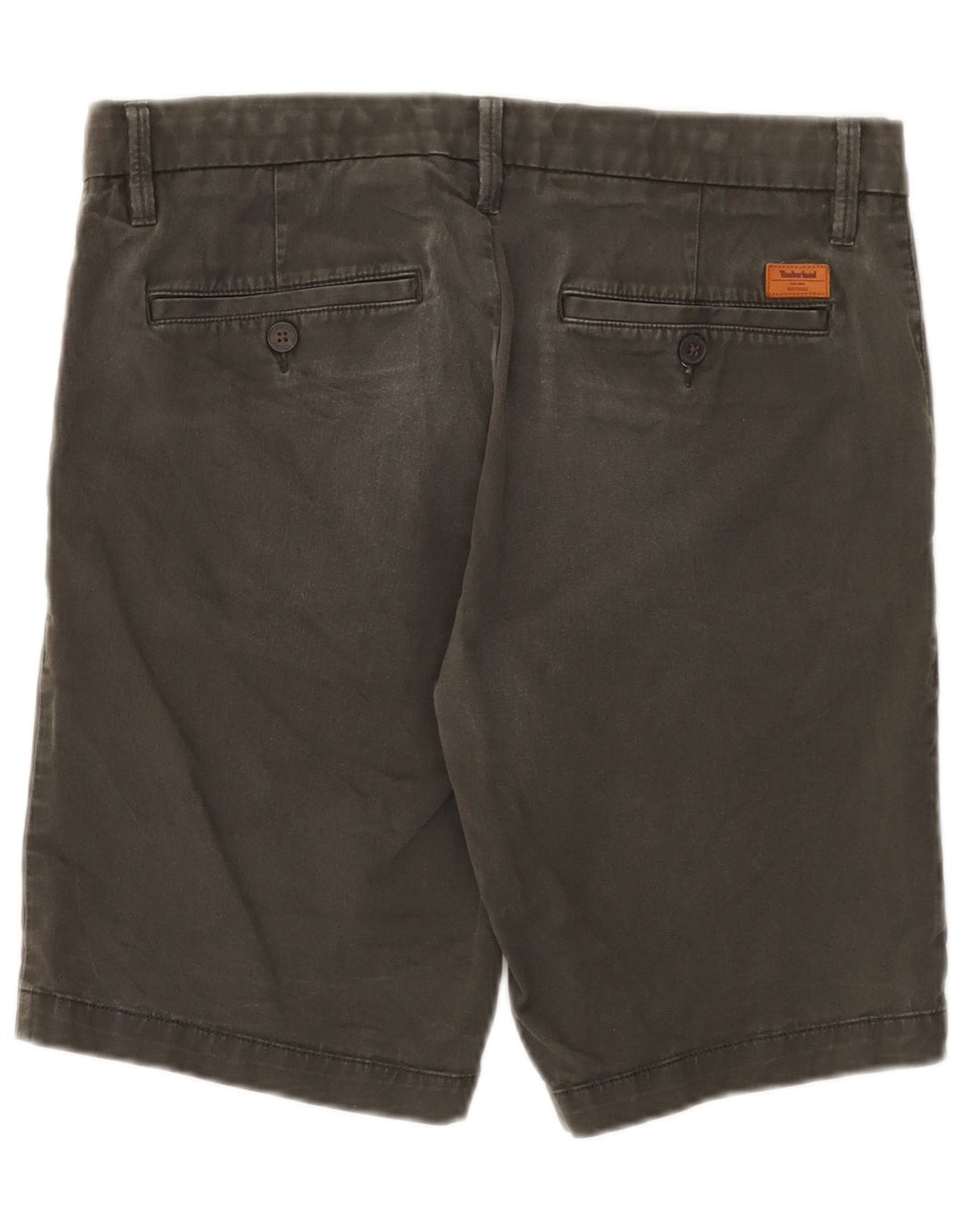 Timberland Mens Chino Shorts W32 Medium Grey Cotton