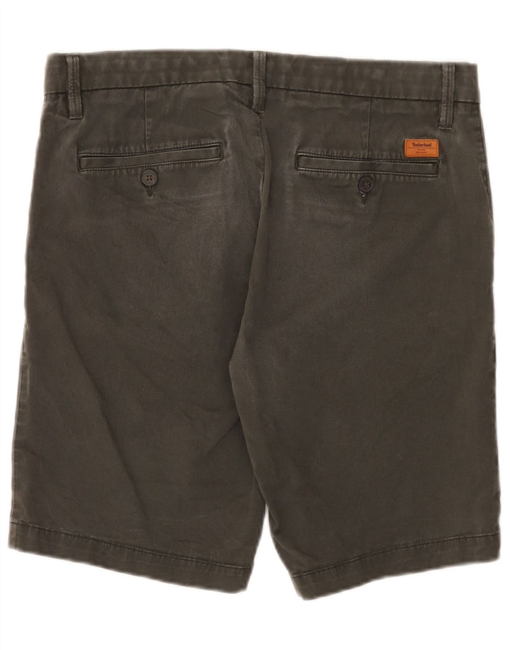 Timberland Mens Chino Shorts W32 Medium Grey Cotton
