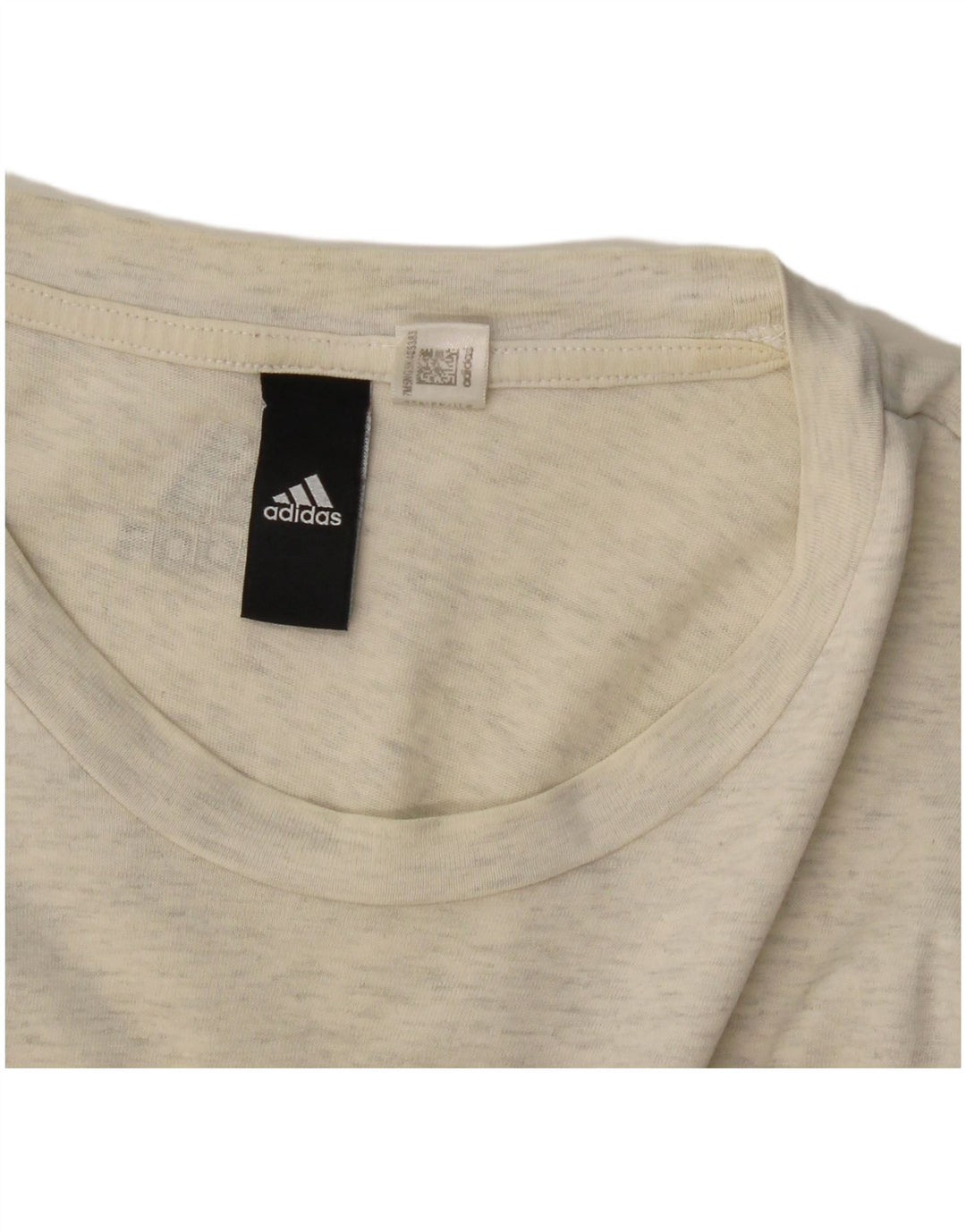 Adidas Womens Graphic T-Shirt Top UK 12 Medium Grey