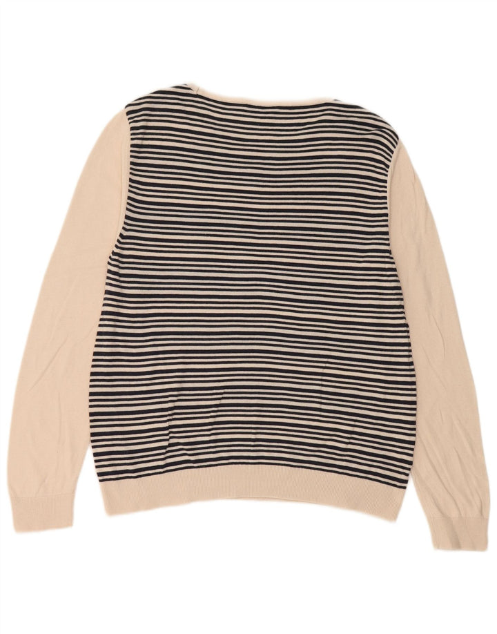 Marks & Spencer Womens Boat Neck Jumper Sweater UK 14 Medium Black