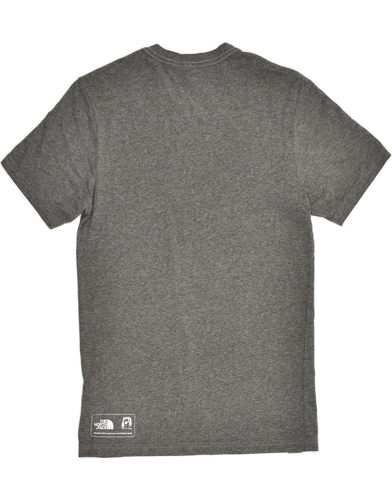 THE NORTH FACE Mens Graphic T-Shirt Top XS Grey Cotton | Vintage The North Face | Thrift | Second-Hand The North Face | Used Clothing | Messina Hembry 