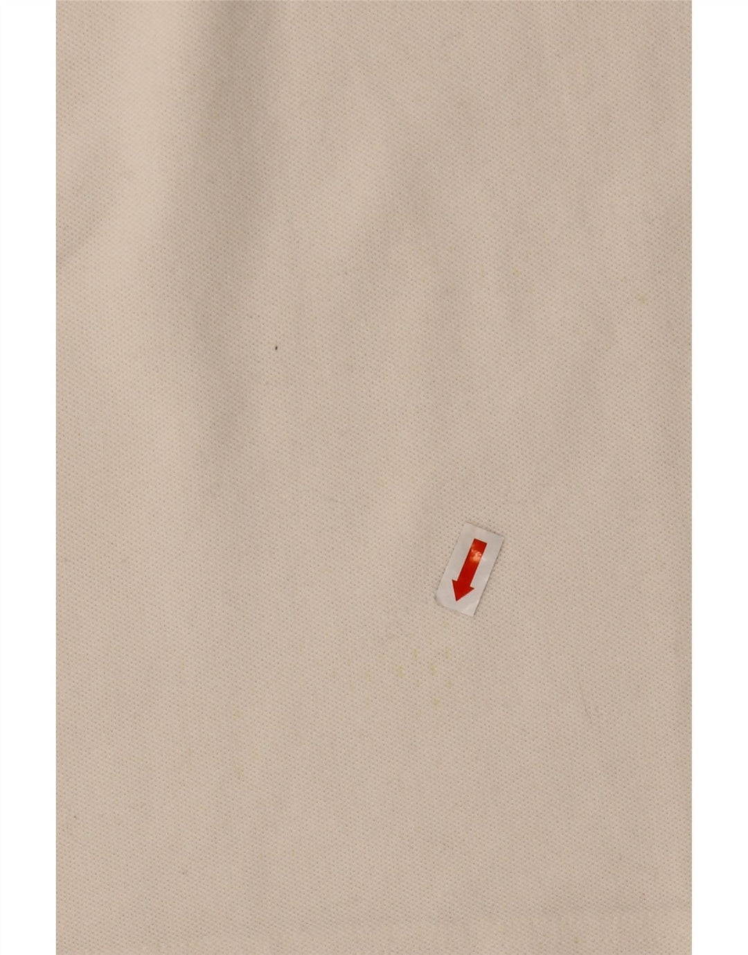 LACOSTE Womens Polo Shirt Size 38 Medium White Cotton