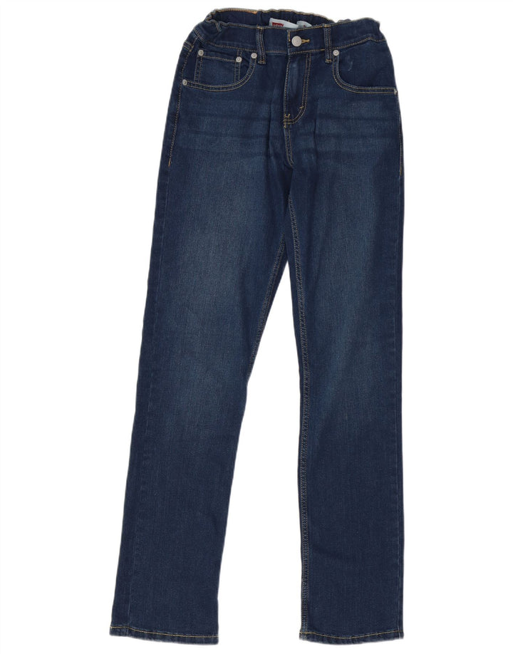 Levi's Boys 511 Slim Jeans 15-16 Years Navy Blue Cotton