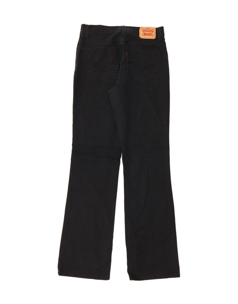 LEVI'S Womens 550 Relaxed Fit Bootcut Jeans US 8 Medium W28 L33 Black Vintage Levi's and Second-Hand Levi's from Messina Hembry 
