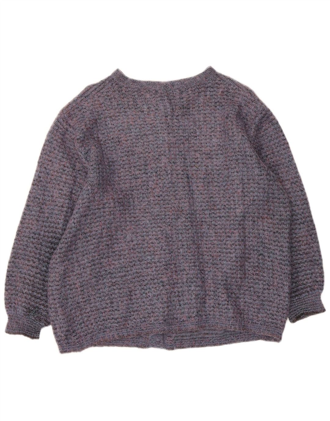 Vintage Womens Cardigan Sweater UK 16 Large Blue