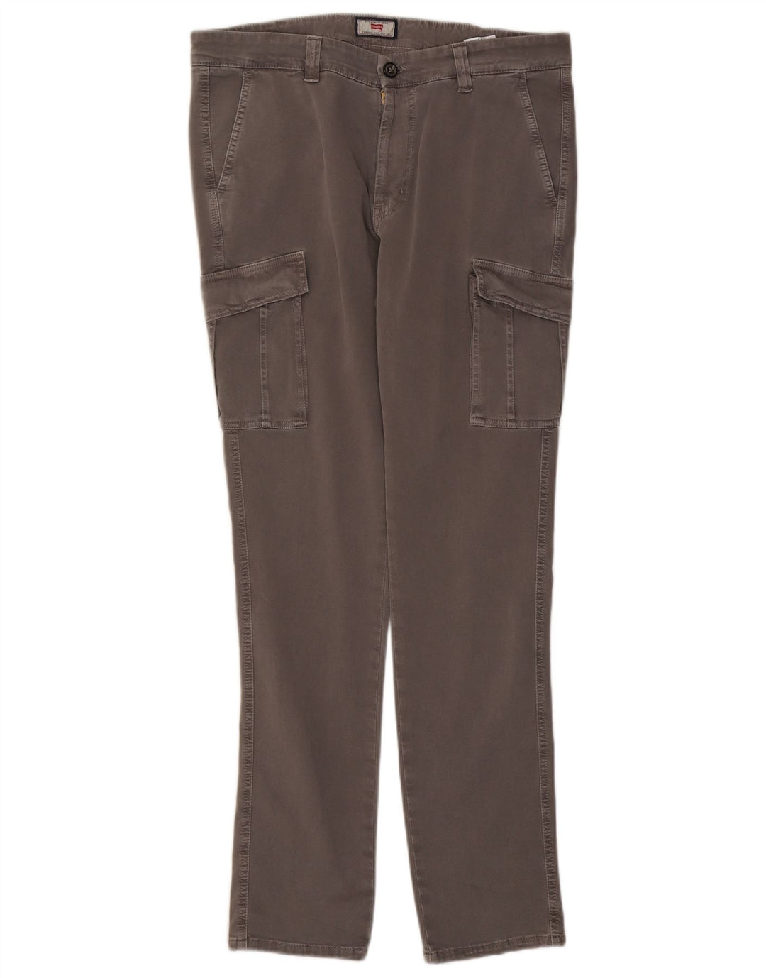 Carrera Mens Slim Cargo Trousers IT 50 Large W34 L32 Grey Cotton
