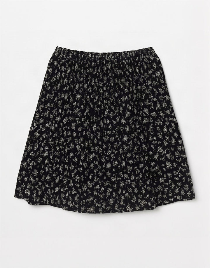 Cacharel Womens Cullotes Bermuda Shorts UK 6 XS W30 Black Floral Polyester
