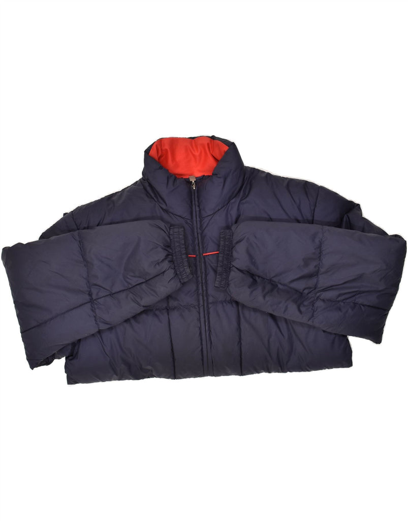 FILA Mens Padded Jacket UK 44 2XL Navy Blue Nylon | Vintage Fila | Thrift | Second-Hand Fila | Used Clothing | Messina Hembry 