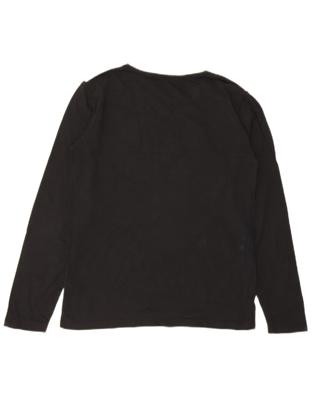 Calvin Klein Jeans Boys Graphic Top Long Sleeve 15-16 Years Black