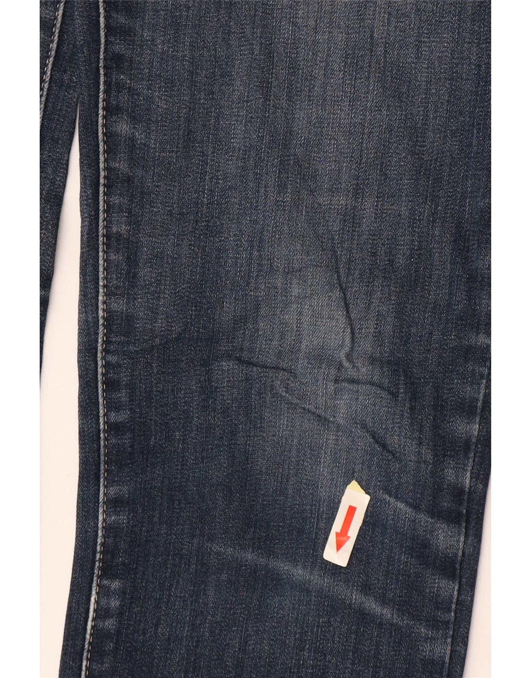 LEVI'S Womens Demi Curve Skinny Jeans W27 L32 Navy Blue Cotton