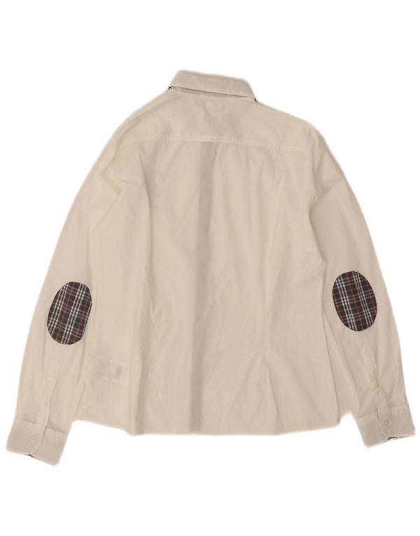 U.S. Polo Assn. Womens Shirt UK 16 Large White Cotton