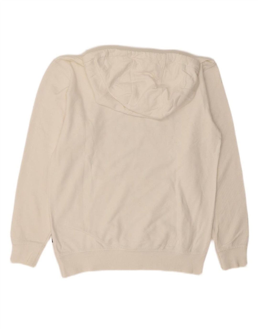 VANS Mens Graphic Hoodie Jumper XS White