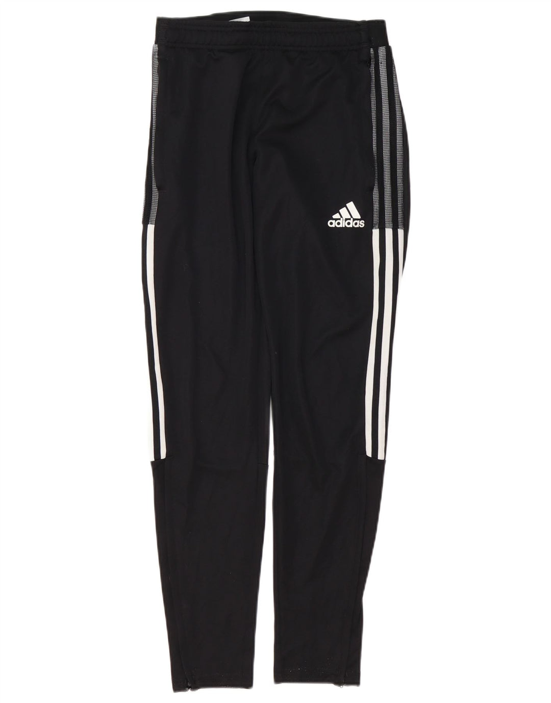 Adidas Womens Aeroready Tracksuit Trousers UK 8 Small Black Polyester