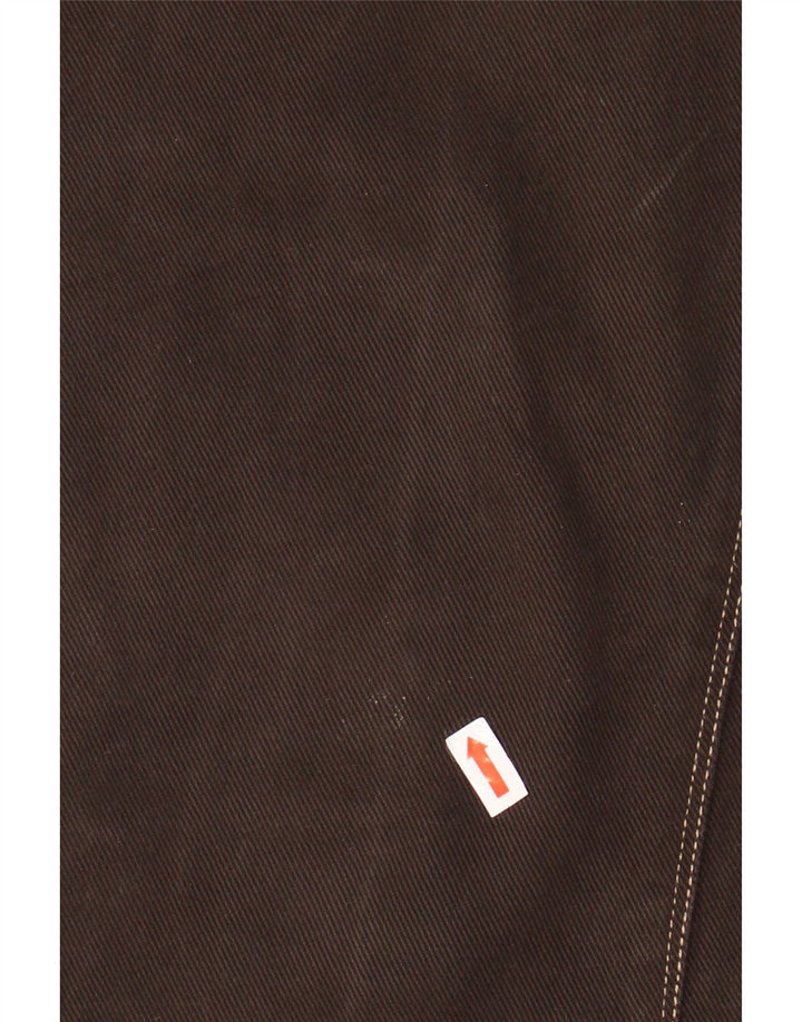 AMERICANINO Mens Slim Chino Trousers IT 48 Medium W30 L34 Brown Cotton