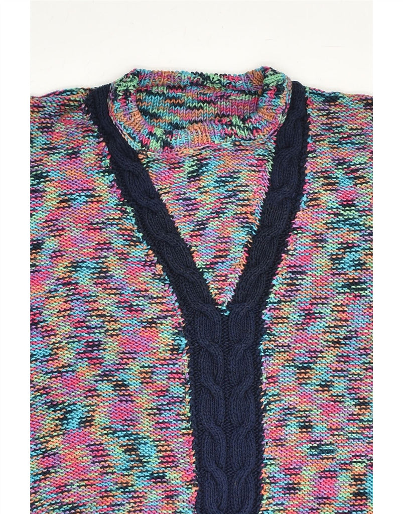 VINTAGE Womens Crew Neck Jumper Sweater UK 20 2XL Multicoloured Flecked | Vintage Vintage | Thrift | Second-Hand Vintage | Used Clothing | Messina Hembry 