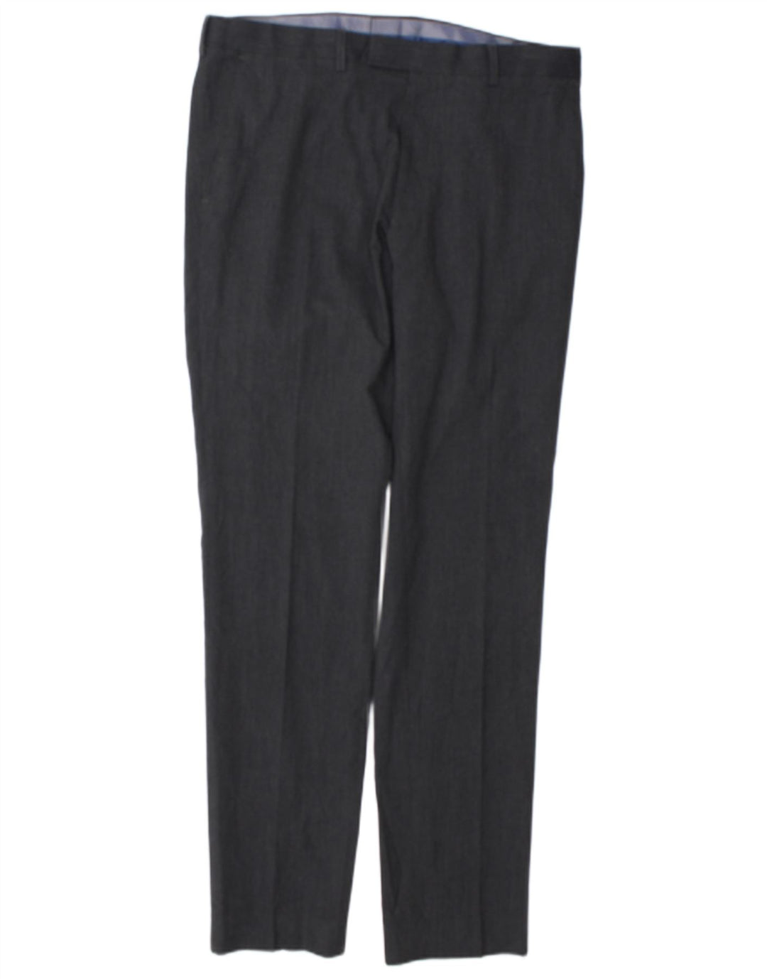 Marks & Spencer Mens Super Slim Fit Suit Trousers W34 L33 Grey Polyester