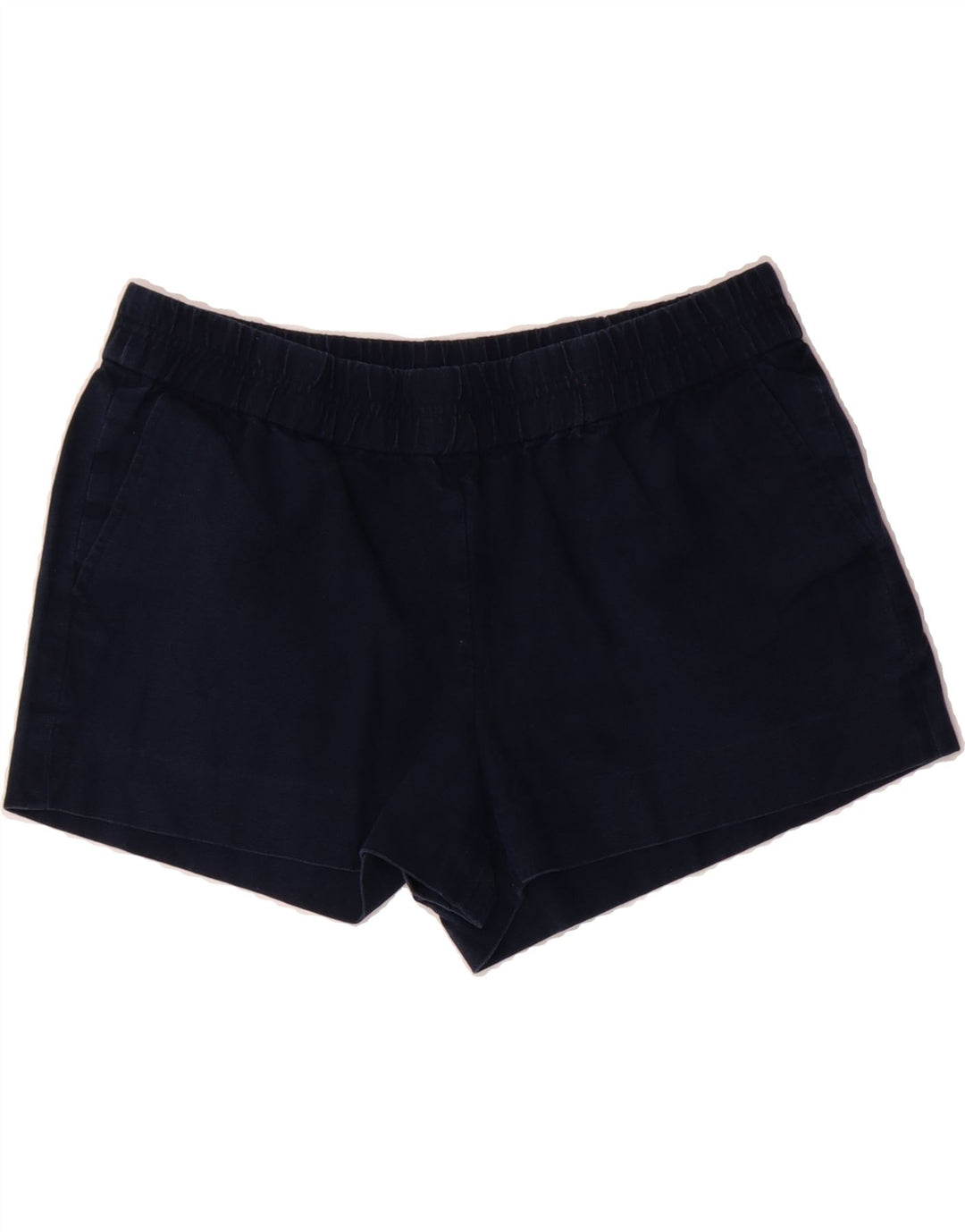 J. CREW Womens Chino Shorts US 8 Medium W30 Navy Blue Cotton Vintage J. Crew and Second-Hand J. Crew from Messina Hembry 