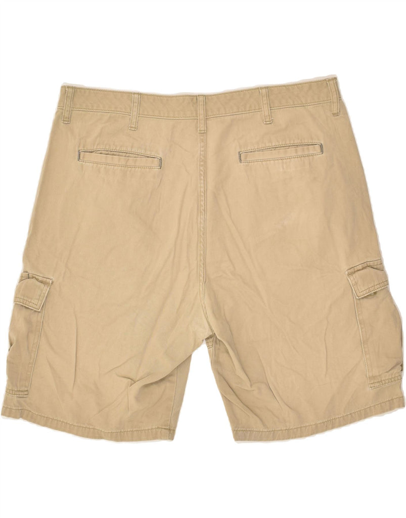 WRANGLER Mens Cargo Shorts W36 Large Beige Cotton | Vintage Wrangler | Thrift | Second-Hand Wrangler | Used Clothing | Messina Hembry 