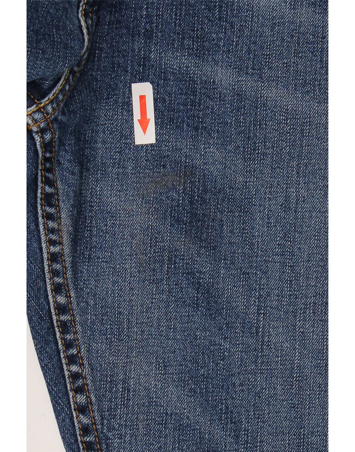 Levi's Mens 518 Straight Jeans W38 L29 Blue Cotton