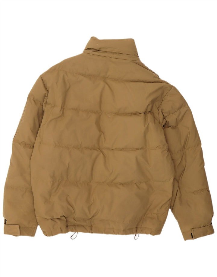 Esprit Mens Loose Fit Padded Jacket UK 36 Small Beige Nylon