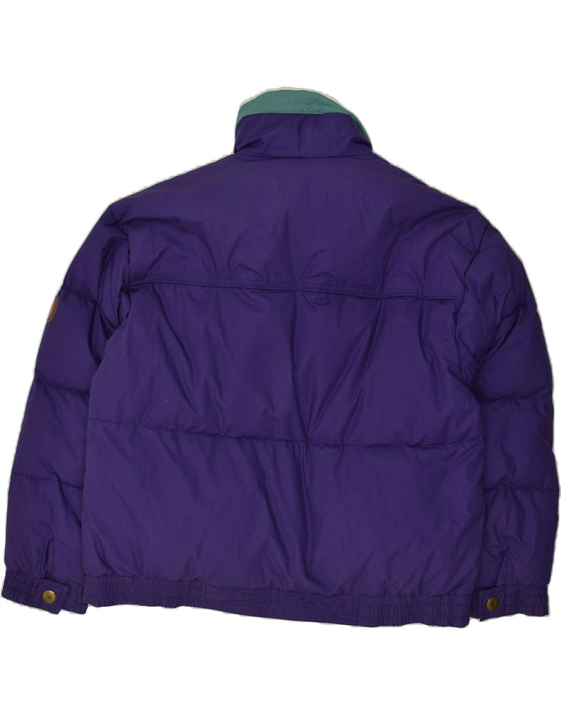 VINTAGE Mens Padded Coat UK 42 XL Purple Polyester | Vintage Vintage | Thrift | Second-Hand Vintage | Used Clothing | Messina Hembry 