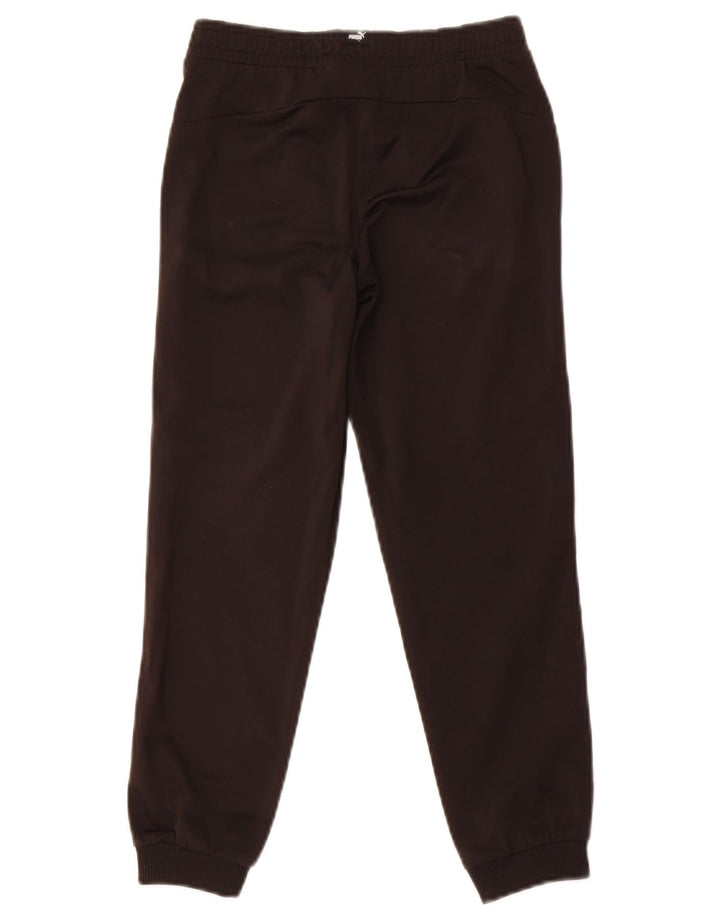Puma Boys Tracksuit Trousers Joggers 7-8 Years  Black