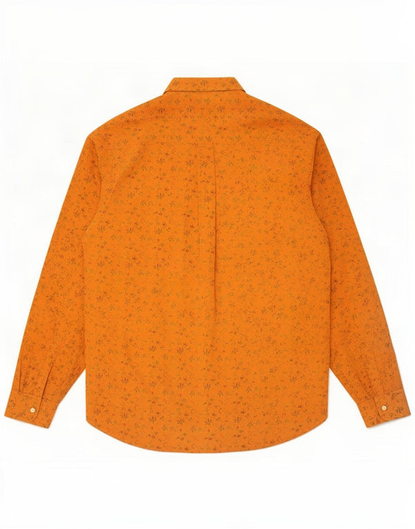 Belfe & Mens Shirt XL Yellow Floral