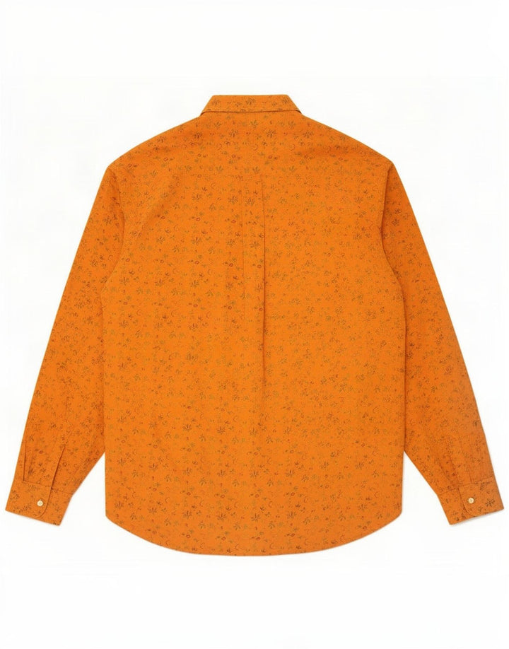 Belfe & Mens Shirt XL Yellow Floral