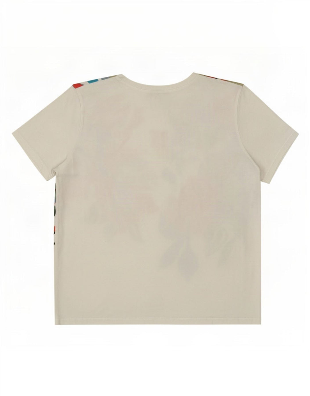 Zara Womens Graphic T-Shirt Top UK 14 Medium White Floral